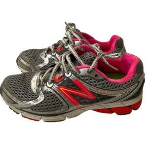 New Balance 860 V3 mesh running shoes pink gray sneakers women Size 10.5 USA